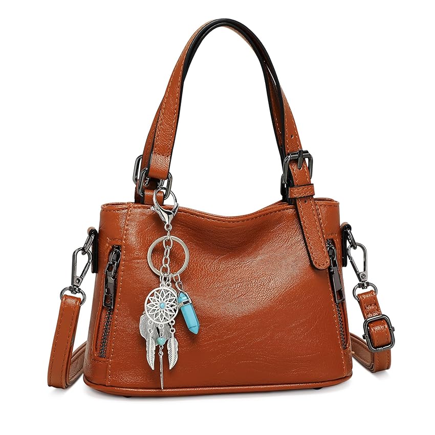 Immagine di VINBAGGE Pochette Donna Elegante, Borsa Piccolo da Donna con Catena e Tracolla in Morbida Pelle Sintetica Clutch Donna da Sera Borsetta Ragazza Cerimonia Matrimonio