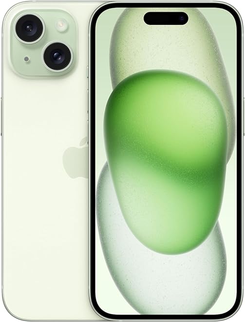 Immagine di iPhone 15 nella variante di colore Verde